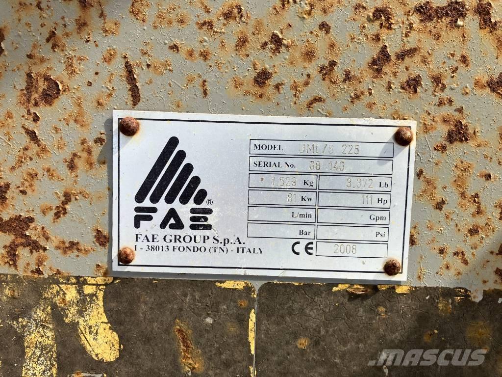 FAE UML/S 225 Gradas rotativas / rotocultivadores