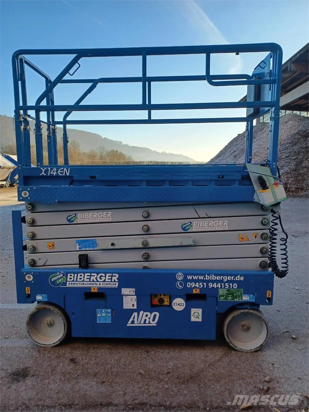 Aichi X14EN Plataformas tijera