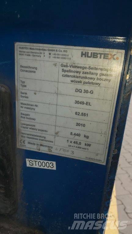 Hubtex DQ 30 G Carretillas de carga lateral