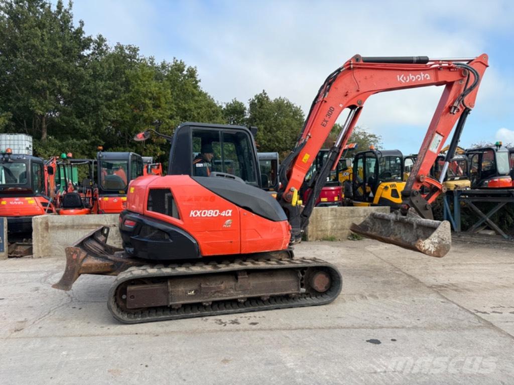 Kubota KX 080-4 Excavadoras 7t - 12t