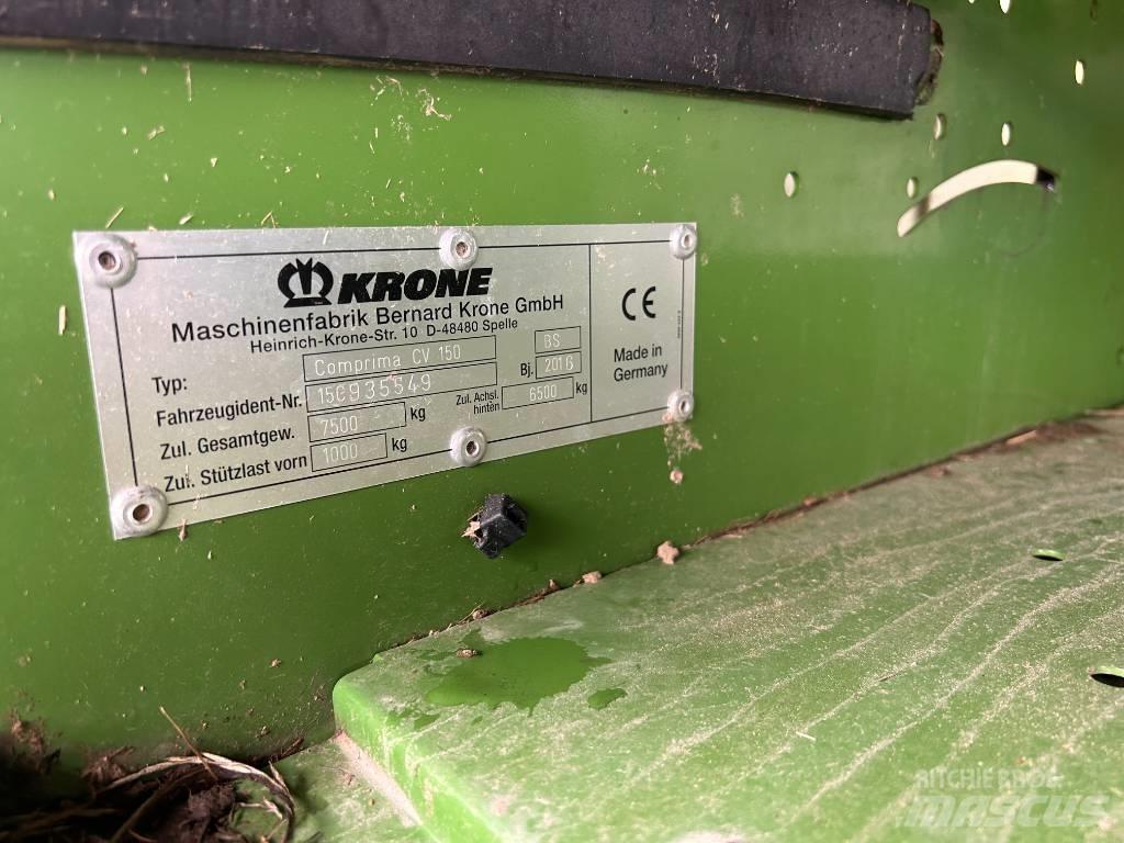 Krone CV150XC Rotoempacadoras