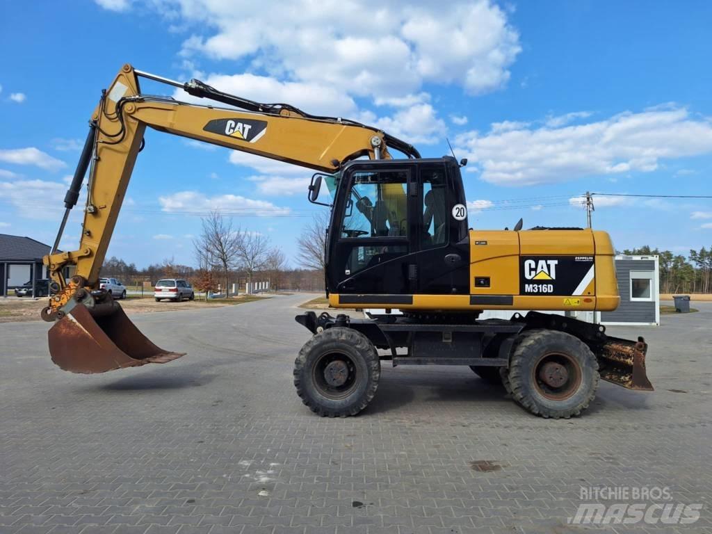 CAT M 316 D Excavadoras de ruedas
