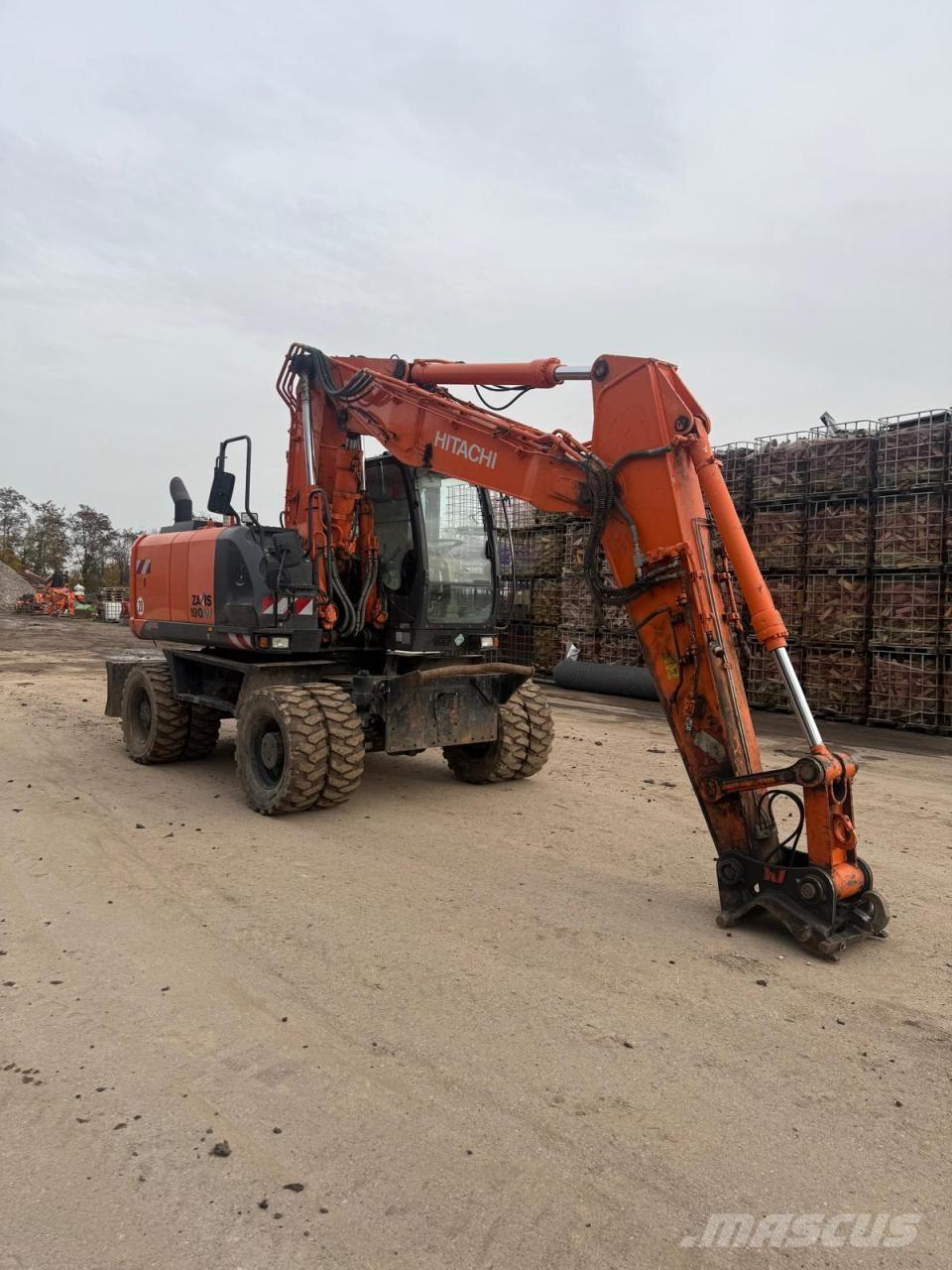 Hitachi ZX 190W-5B Excavadoras de ruedas