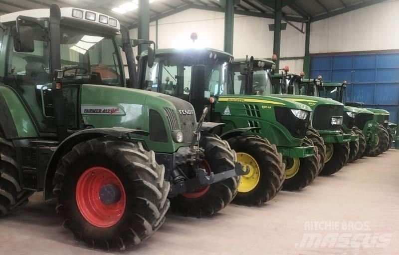 Fendt 412 Vario Tractores