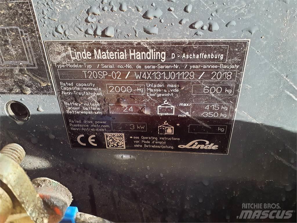 Linde T20SP kurz Transpaletas Electricas
