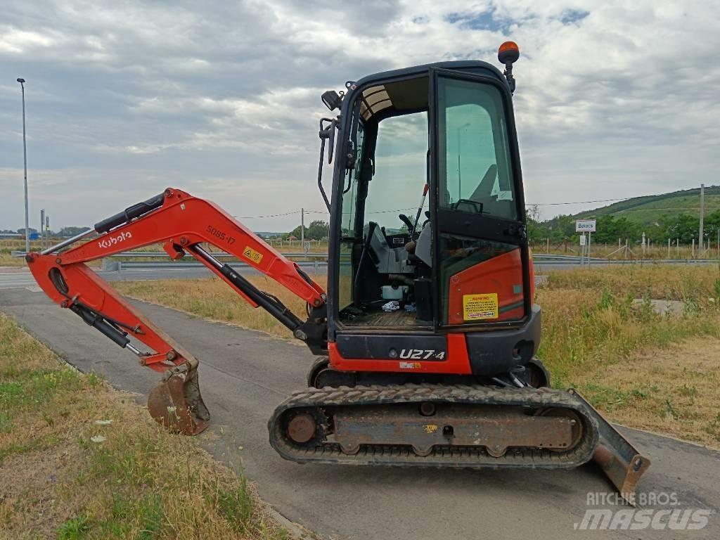 Kubota U 27-4 Mini excavadoras < 7t