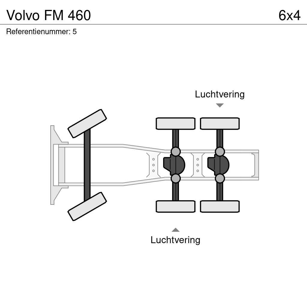 Volvo FM 460 Cabezas tractoras