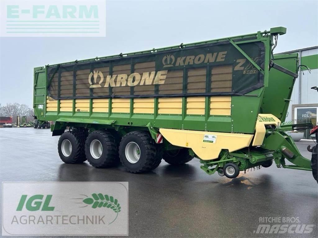 Krone zx 560 gl Remolque para grano