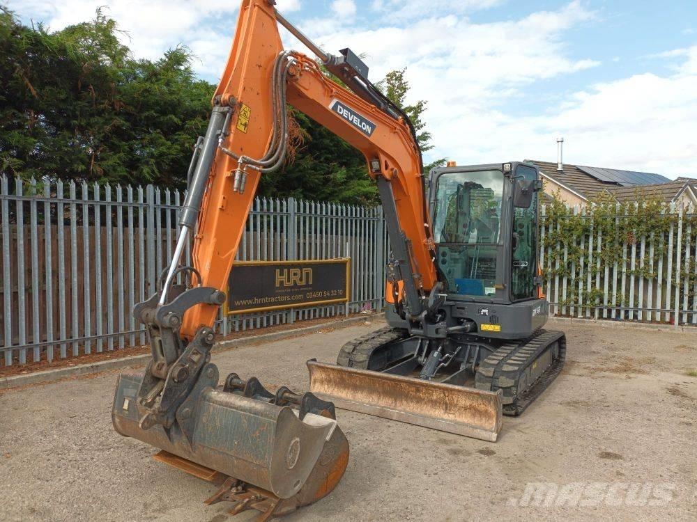 Develon DX 63-7 Mini excavadoras < 7t