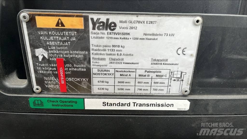 Yale GLP 70 GC Carretillas LPG