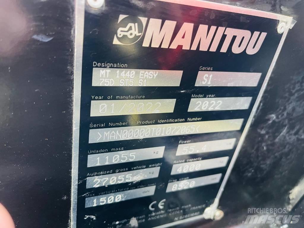 Manitou MT 1440 Easy Carretillas telescópicas
