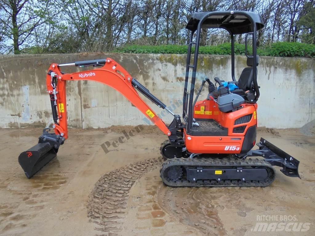 Kubota U 15-3 Mini excavadoras < 7t