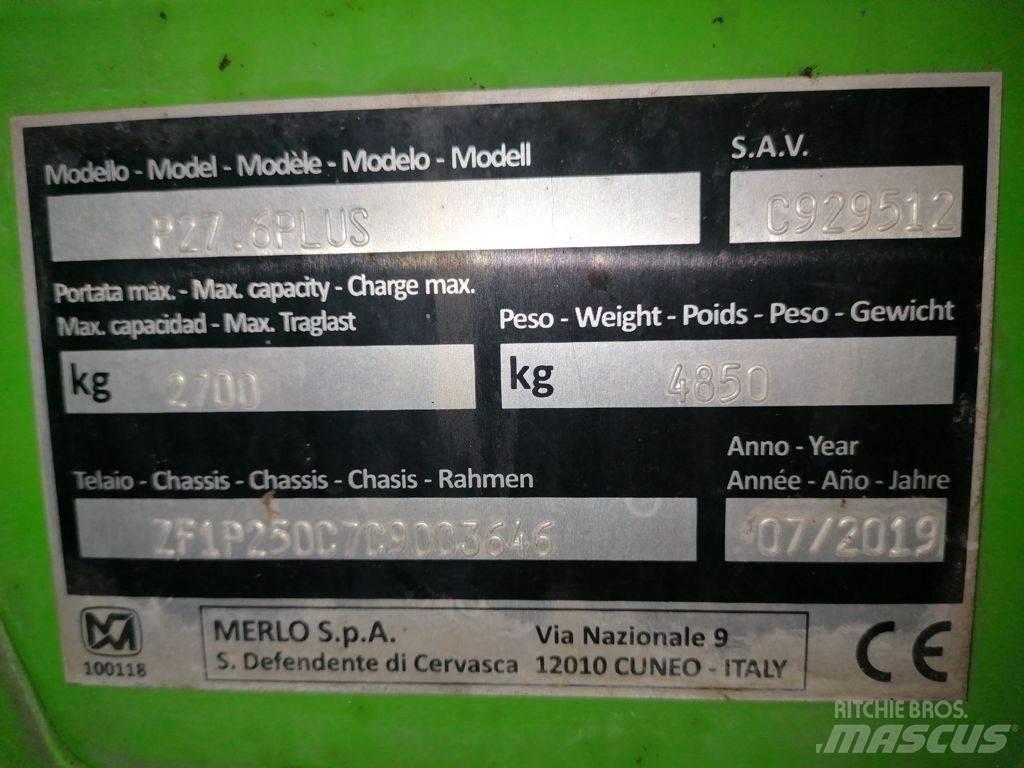 Merlo P27.6 PLUS Carretillas telescópicas