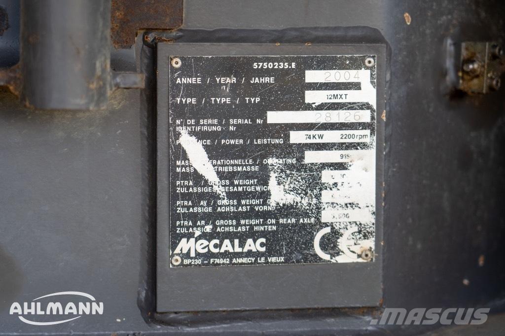 Mecalac 12 MXT Excavadoras de ruedas