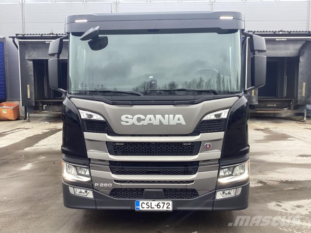 Scania P 280 CNG Camiones caja cerrada