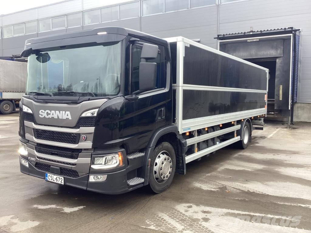 Scania P 280 CNG Camiones caja cerrada