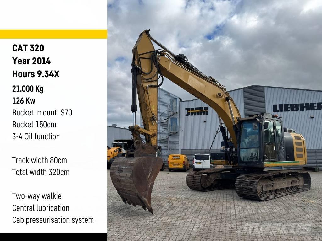 CAT 320 Excavadoras de cadenas