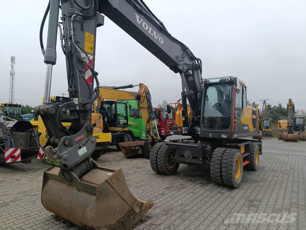 Volvo EW 220 E Excavadoras de ruedas