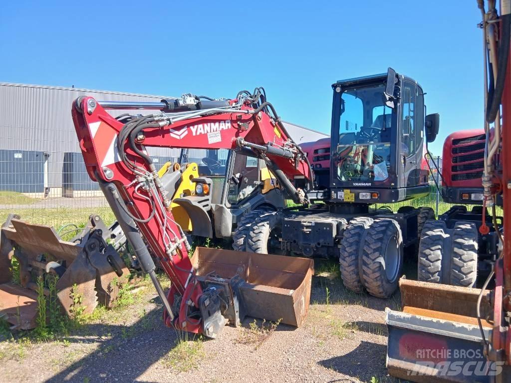 Yanmar B 75 W Excavadoras de ruedas
