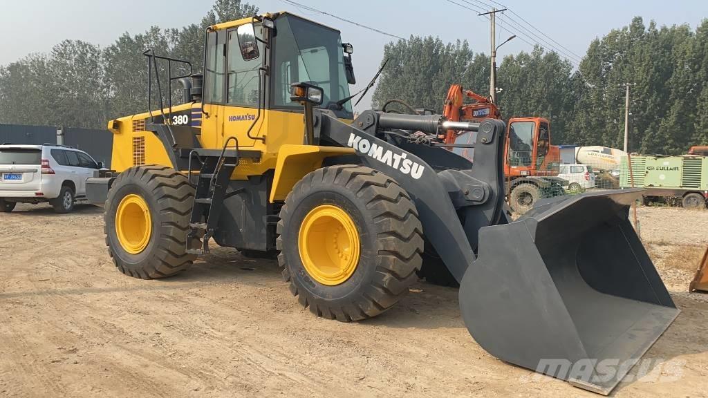 Komatsu WA 380-6 Cargadoras sobre ruedas
