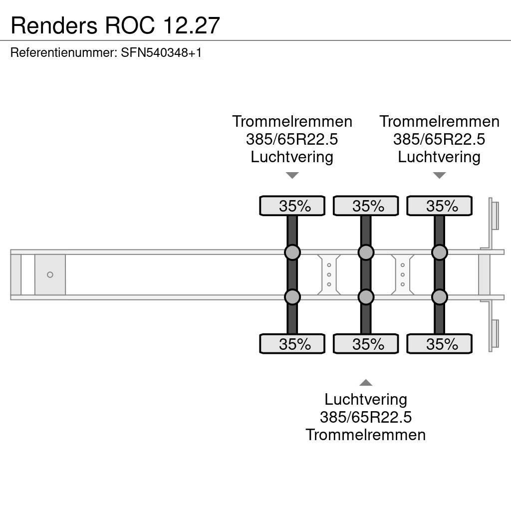 Renders ROC 12.27 Semirremolques de plataformas planas/laterales abatibles