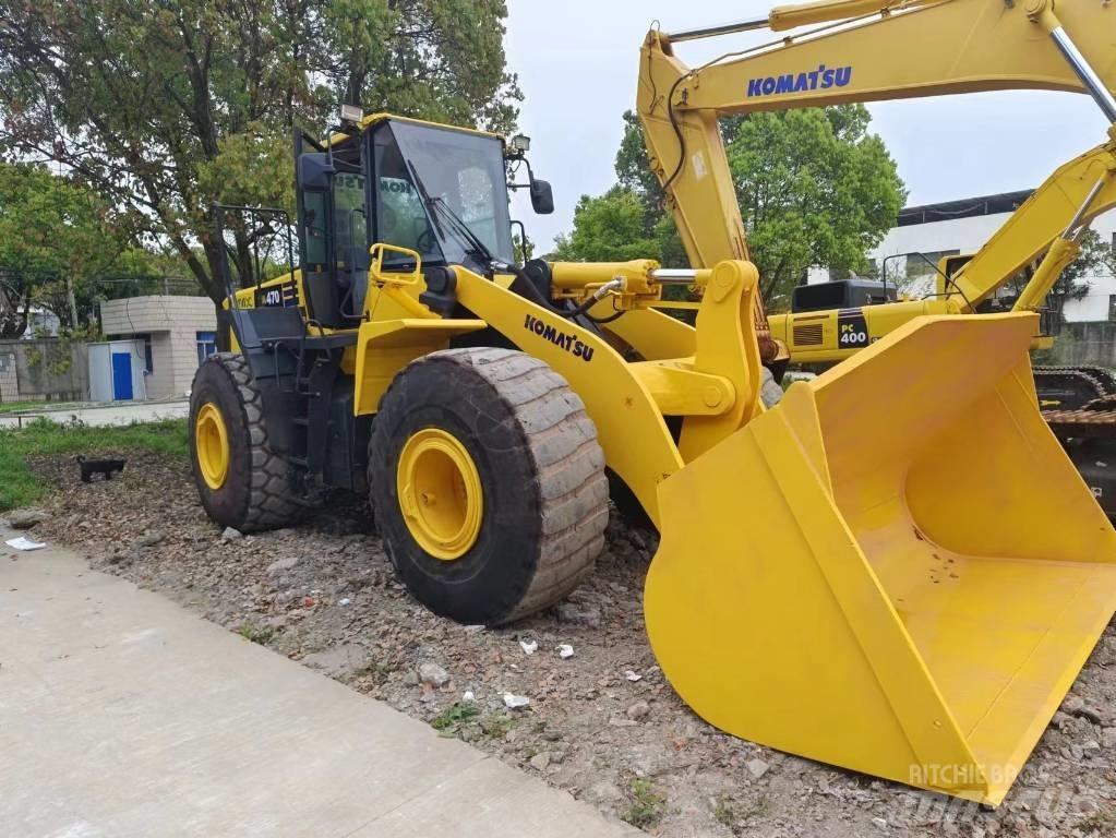 Komatsu WA 470 Cargadoras sobre ruedas