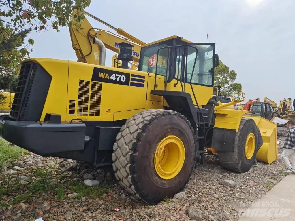 Komatsu WA 470 Cargadoras sobre ruedas