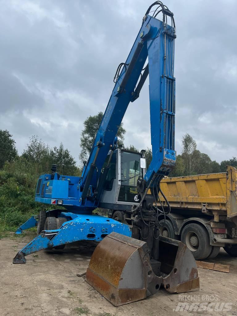 Fuchs MHL 320 Excavadoras de ruedas