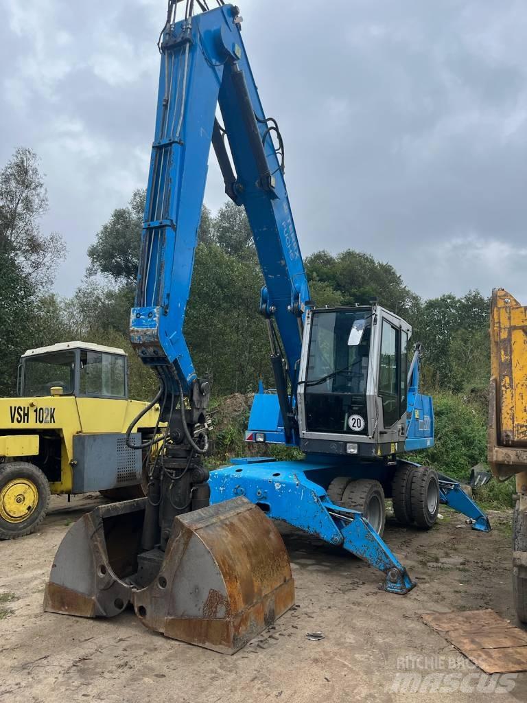 Fuchs MHL 320 Excavadoras de ruedas