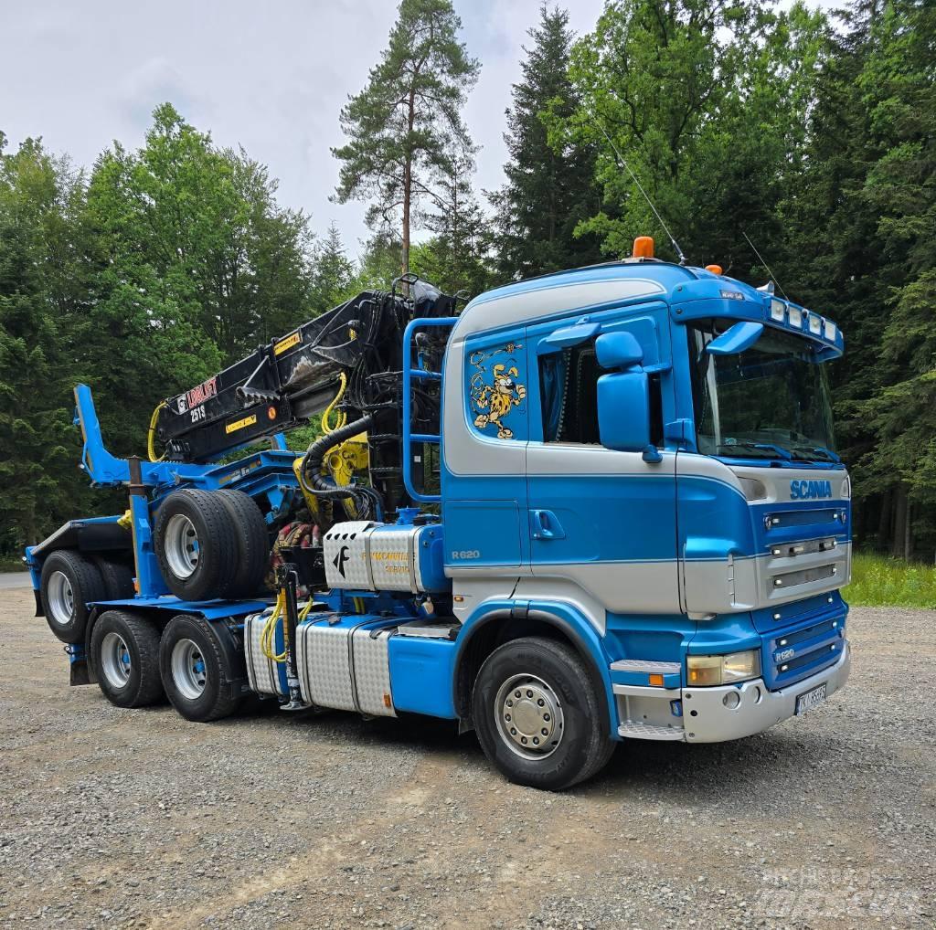 Scania R 620 Transporte de madera