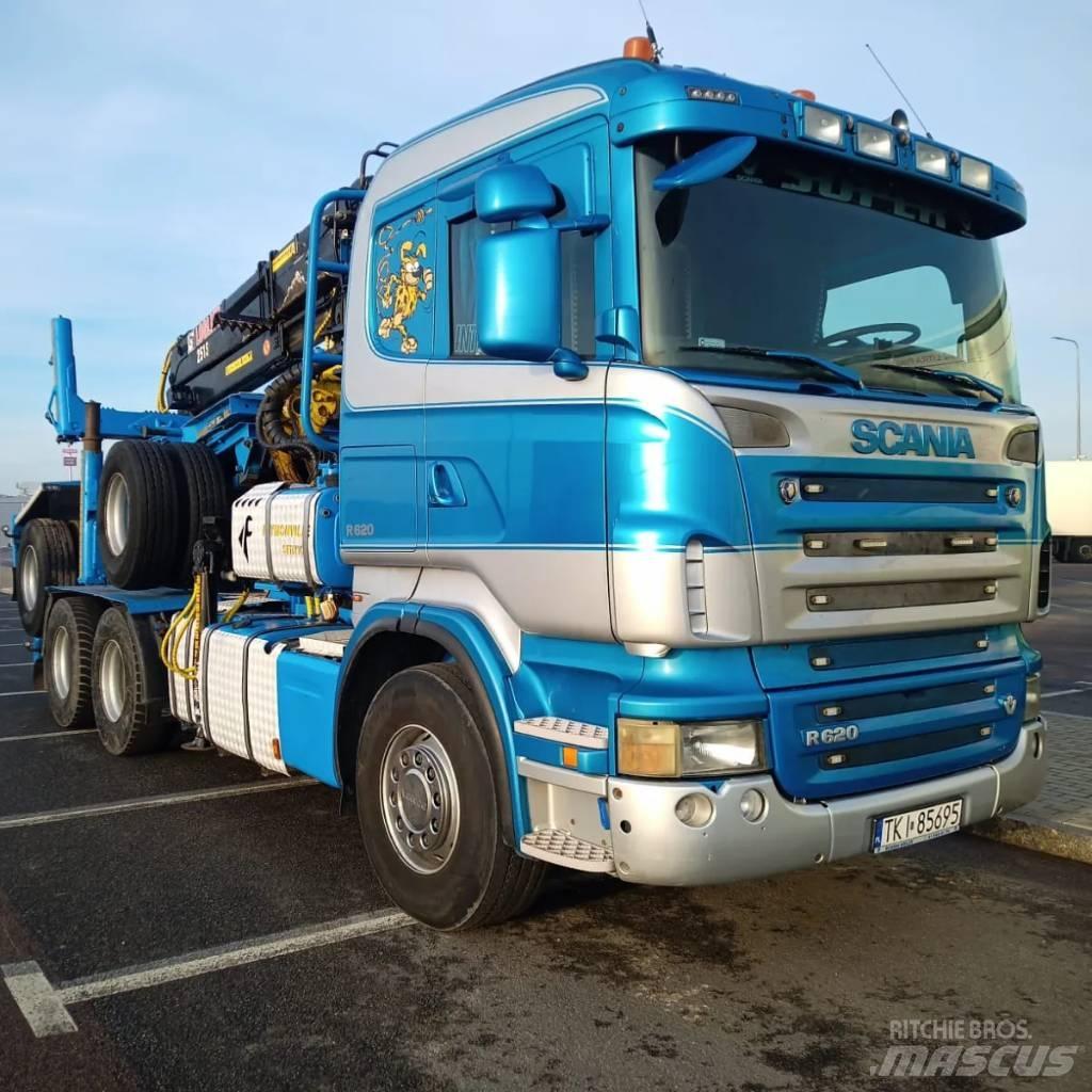 Scania R 620 Transporte de madera