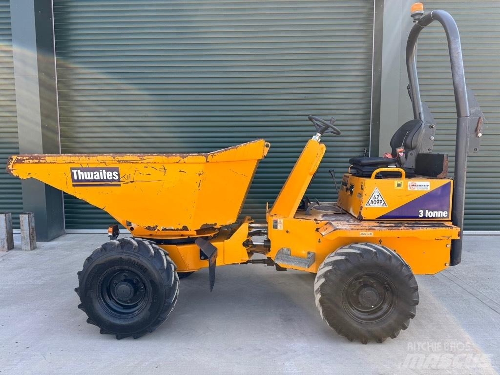 Thwaites 3 tonne Dúmpers de obra