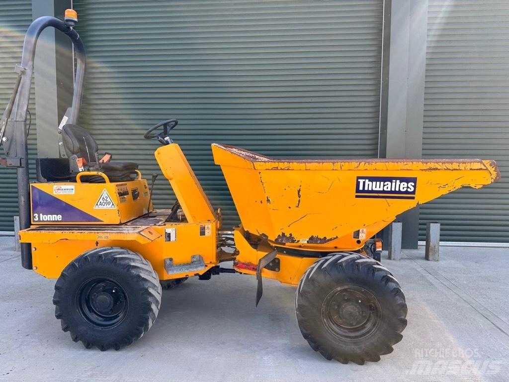 Thwaites 3 tonne Dúmpers de obra