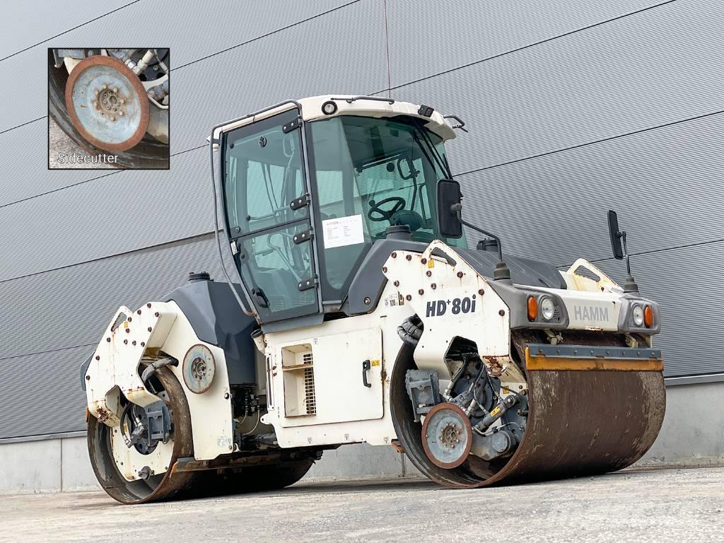 Hamm HD+ 80I VV Rodillos de doble tambor