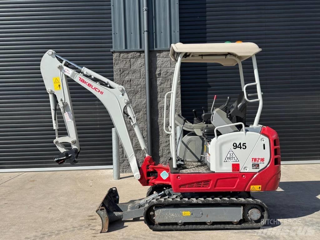 Takeuchi TB 216 Mini excavadoras < 7t