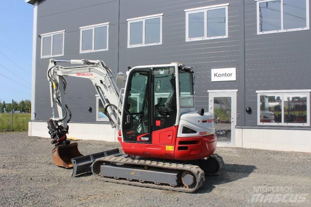 Takeuchi TB 260 Mini excavadoras < 7t