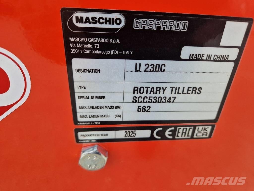 Maschio U 230 Gradas rotativas / rotocultivadores