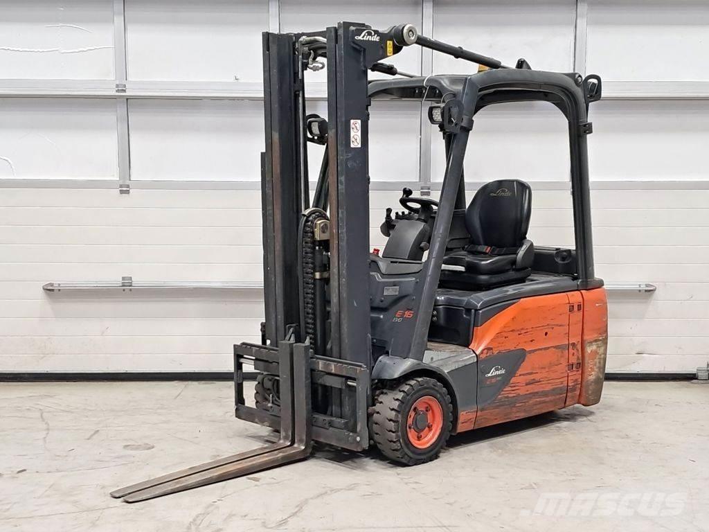 Linde E16L-02 Carretillas de horquilla eléctrica