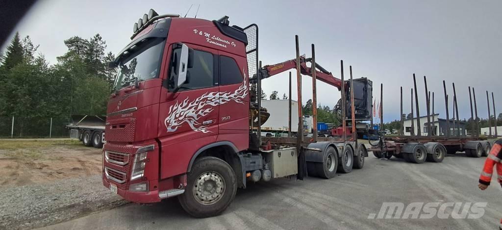 Volvo FH 16 750 Transporte de madera