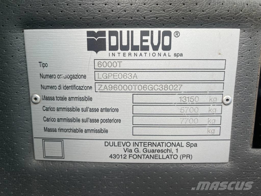 Dulevo 6000 Barredoras