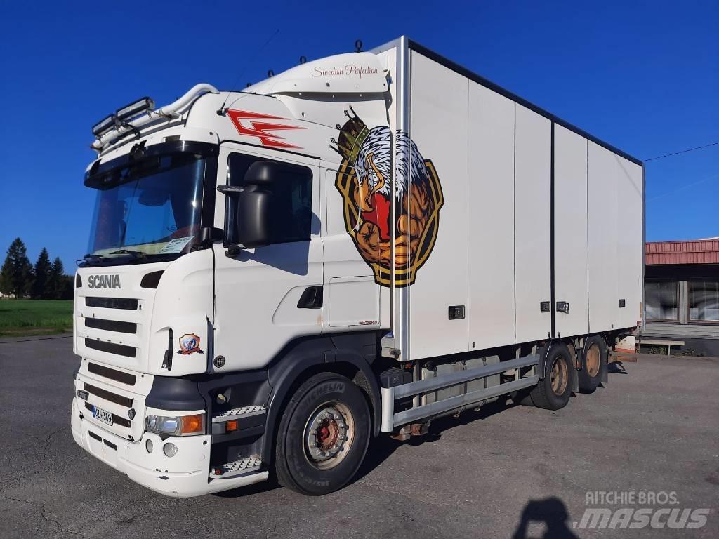 Scania R 500 Camiones caja cerrada