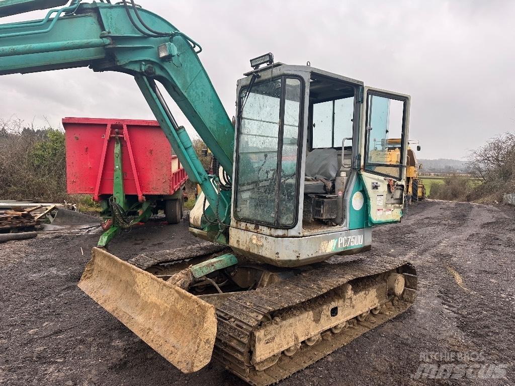 Komatsu PC 75 UU-1 Mini excavadoras < 7t