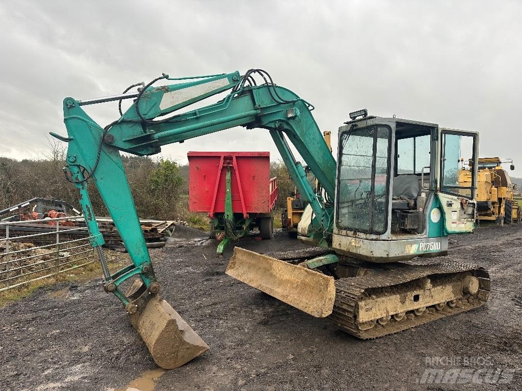 Komatsu PC 75 UU-1 Mini excavadoras < 7t