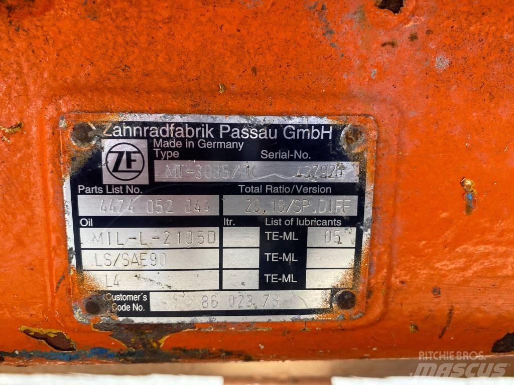 ZF MT-3085/DK Ejes