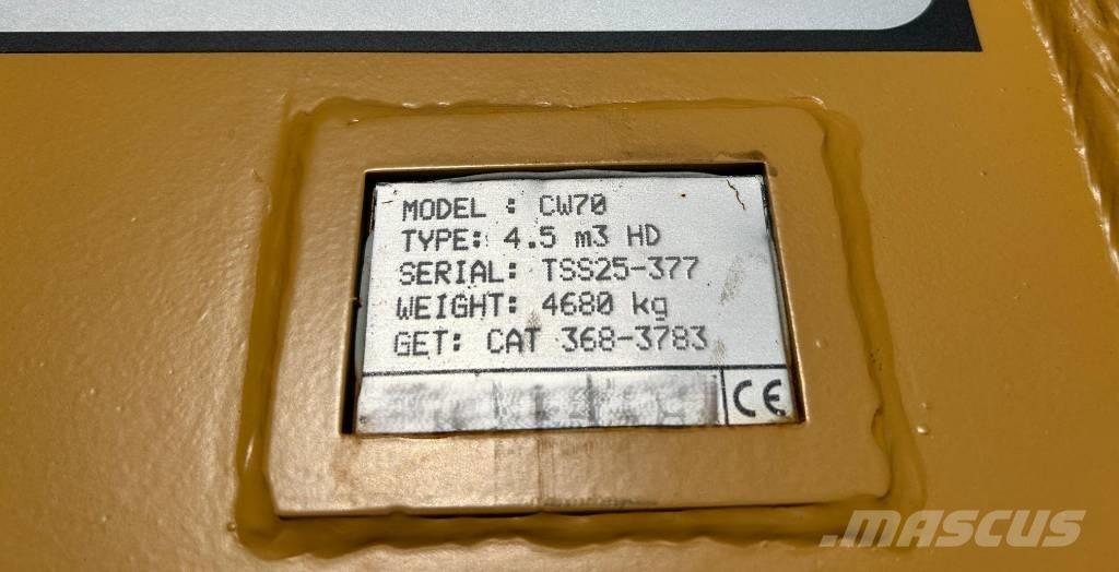  CW 70 Rock Bucket Cucharones