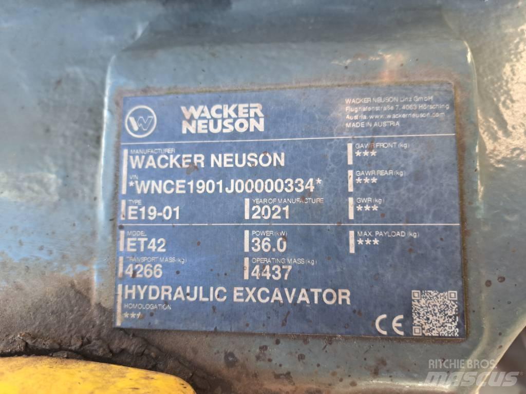 Wacker Neuson ET42 Excavadoras de cadenas