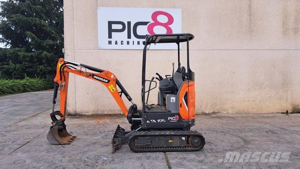Doosan DX 17 Mini excavadoras < 7t