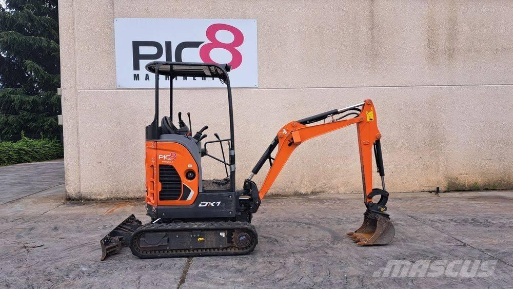 Doosan DX 17 Mini excavadoras < 7t