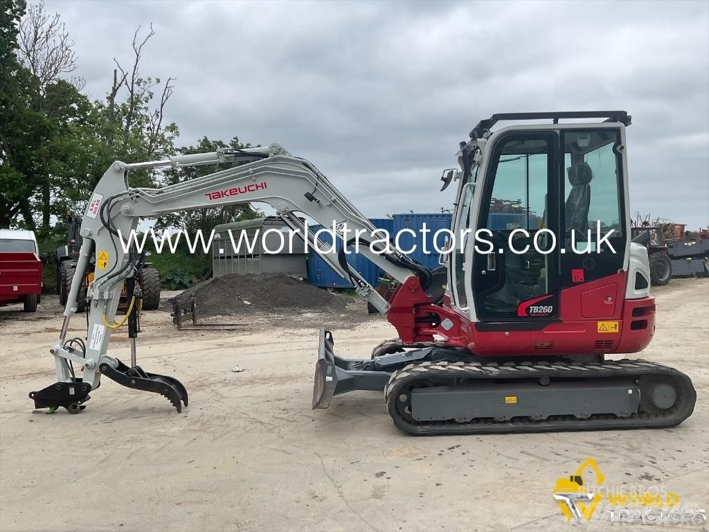 Takeuchi TB 260 Mini excavadoras < 7t