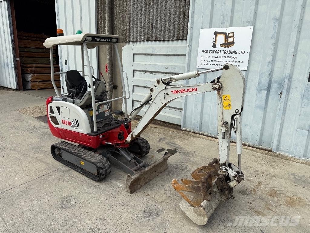 Takeuchi TB 216 Mini excavadoras < 7t
